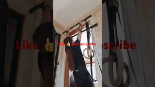 20lb weighted regular grip pullup explosive double [upl. by Anahsek]