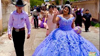 QUINCEAÑERA EMILY VANESA  San Miguel Valparaíso Zacatecas 2022 [upl. by Hsu]