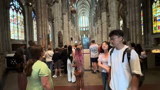 Cologne cathedral Germany tour [upl. by Sofer76]