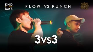 3 vs 3  MORBO MUMEI amp BRUNO BUG vs FRENK CUTA amp KEIES  END OF DAYS FLOW vs PUNCH [upl. by Sterling]