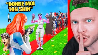 Jai INFILTRÉ un DÉFILÉ de Mode Spécial SKIN ULTRA RARE en Volant le SKIN d’un Joueur [upl. by Hardie]