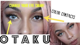 NEW Otaku Lenses Part II Color Contacts [upl. by Bowyer]