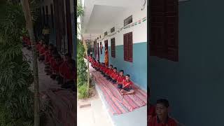 Shri Chaitanya mahaprabhu mission in schools  weekly program children do nice Kirtan [upl. by Acey]