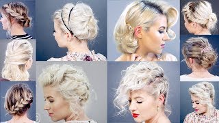 10 BEST ELEGANT SHORT HAIRSTYLES  Milabu [upl. by Eeb]