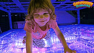 Family Fun with Genevieve at a Great Indoor Playground [upl. by Ariamat]