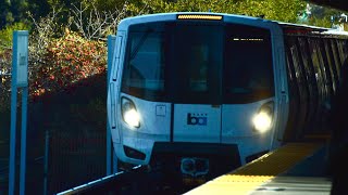 NEW FLEET FUTURESF Bay Area BART trains  D [upl. by Alistair]