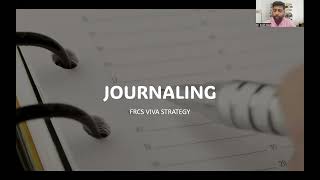 Most Important Preparation Strategy for FRCS VIVA Journaling and Organising thoughts Dr Ankit Goel [upl. by Shafer416]