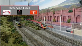 Adding N gauge overhead lines OHLE [upl. by Enrol]