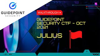 GuidePoint Security CTF  quotJuliusquot Hex Encoded Caesar Cipher [upl. by Onaicilef]