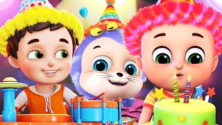 Happy Birthday Song Hindi  जन्मदिन आया  Hindi Birthday Song for Kids  jugnu kids hindi [upl. by Ameh]