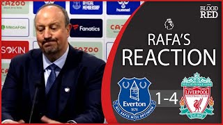 We Made Mistakes Against a Top Side  Benitez PostMatch Press Conference  Everton 14 Liverpool [upl. by Anaert]