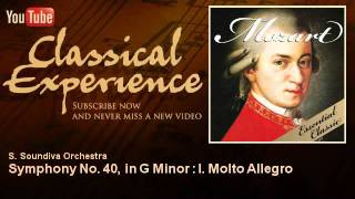 Mozart  Symphony No 40 in G Minor  I Molto Allegro  ClassicalExperience [upl. by Funch]