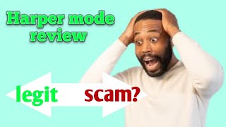 Harpermodecom review  is harpermodecom legit or scam [upl. by Jeddy]