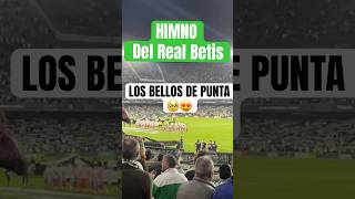 Cántico del Betis 🥹🥹🥹 [upl. by Dyoll]