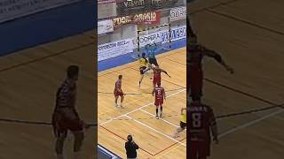 🤾🏼‍♀️💪 pallamano edit handball spin pressano [upl. by Ahsiuqram844]