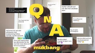 QnA x MUKBANG Flyttar igen Olagligheter som ung osv [upl. by Ingvar234]