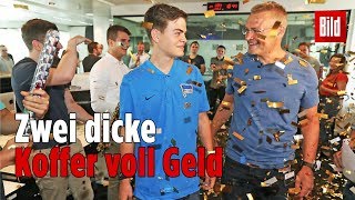 Deutschlands Aus brachte ihm die Million – BILD WMTippspiel [upl. by Illil]