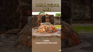 Lothal  Oldest Dock in the worldlargest lothal world dockyard historicalplaces facts travel [upl. by Ainoda871]