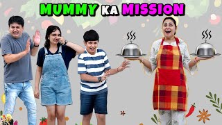 MUMMY KA MISSION  Healthy Routine 24 hours  Eating challenge  Aayu and Pihu Show [upl. by Assisi]