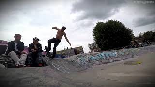 STREETingLONDON presents EWEN BOWER  STOCKWELL  BRIXTON SKATEPARK [upl. by Siward]