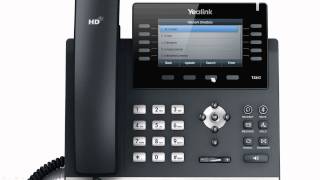 Yealink SIPT46G  BroadSoft Directory amp Call Log [upl. by Ahcsrop12]