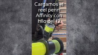 Cargamos el reel con hilo fusible y chicote [upl. by Gnohp]