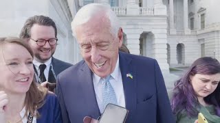 Maryland Rep Steny Hoyer recovering from mild stroke [upl. by Telrahc]