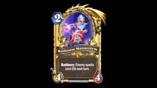 Hearthstone  Millhouse Manastorm Sounds [upl. by Dayiz]