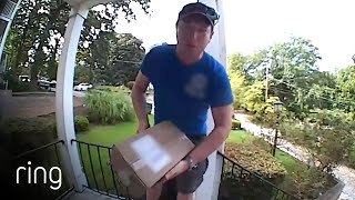 Misdelivered Package Returned Brings Neighbors Closer Together With Ring Video Doorbell  RingTV [upl. by Sternlight603]