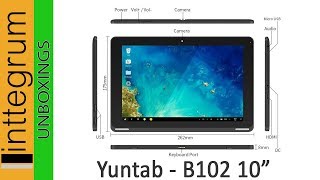 Unboxing Español  YUNTAB B102 101quot  Tablet [upl. by Eiramanit367]