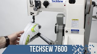 TechSew 7600 Side Wall Sole Stitcher [upl. by Takashi660]