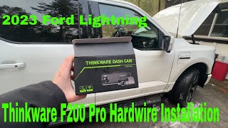 Ultimate Guide Thinkware F200 Pro Hardwire Installation [upl. by Hacim785]