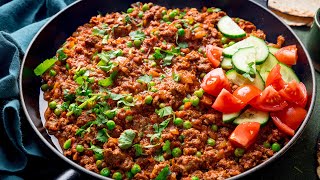 Easy Keema Curry Minced Beef Curry thats ready in 30 minutes [upl. by Yorgen719]