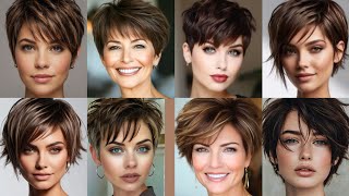 super stylish Pixie short haircut hair dye hairstyle ideas for women over 30 to 50 [upl. by Ainna293]