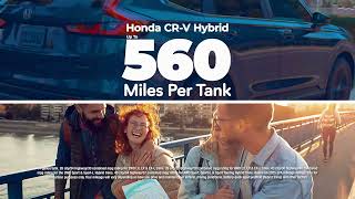 Drive Good with a new Honda CRV Hybrid and get 560 miles per tank [upl. by Legge]