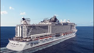 1  Crociera MSC Seaside  Agosto 2021  Genova [upl. by Avraham]