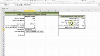 Excel Tutorial  Basic Cost Projection [upl. by Narra]