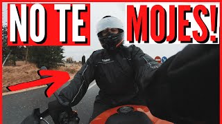 El MEJOR mono para LLUVIA en moto 😱FINAL INESPERADO😱 Impermeable de moto Oxford Nilmoto [upl. by Oiziruam]