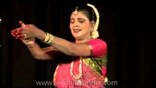 Kathak  Traditional Indian dance performance by trained dancer [upl. by Matland]