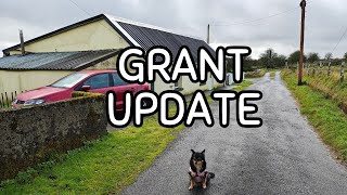 Vacant Grant Update For My Old Irish Cottage DIY Renovation  Ep 85 [upl. by Stefanac186]