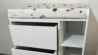 Mueble cambiador de ropa para tu bebé [upl. by Avek]