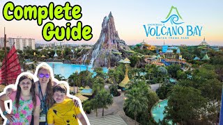 Complete Guide to Volcano Bay Water Park  All Attractions amp Slides at Universal Studios Florida [upl. by Aubrey]