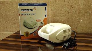 How to use a Nebulizer  Unboxing  Demo  MEDTECH Handyneb Nebulizer [upl. by Ettenhoj]