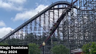 Vlog 53  Kings Dominion  May 2024 [upl. by Gnanmos]