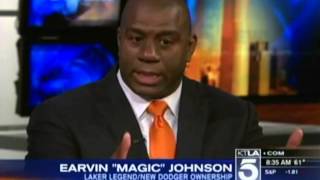 Magic Johnson Discusses OraQuick® AtHome HIV Test on KTLA Morning News [upl. by Nadirehs]