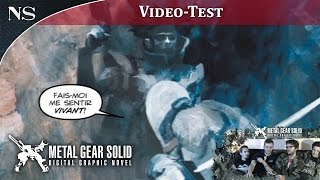 Metal Gear Solid  Digital Graphic Novel  VidéoTest PSP NAYSHOW [upl. by Attah]