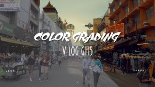 Color grading VLOG GH5 [upl. by Lorilee]