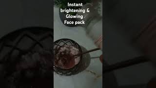 organicskincare diy asmr INGmilk powder beetroot rice flourrose water ampaelovera gel [upl. by Aissilem]