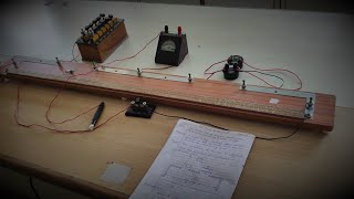 PARALLEL COMBINATION OF RESISTANCES USING METERBRIDGE CBSEGSEBPhysicsPracticalClass12EP [upl. by Adimra]