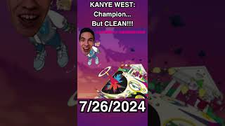 Kanye West  Champion But CLEAN clean rap geo kanyewest champion cleanmusic music [upl. by Rebmat247]